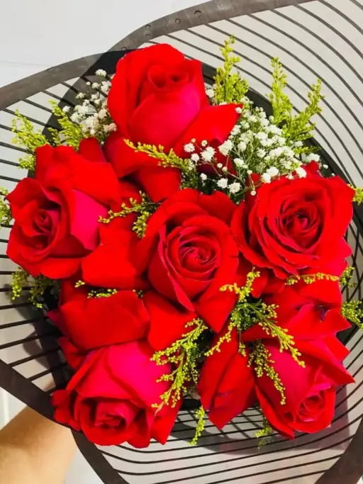 Buquê de rosas do dia